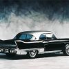 Black Classic Cadillac Car paint by numbers