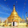 Botataung Kyaik Dae Ap Sandaw Oo Pagoda paint by numbers