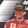Michael Schumacher Car Driver paint by numbers