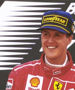 Michael Schumacher Car Driver paint by numbers