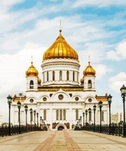 Cathedral Of Christ The Saviour paint by numbers