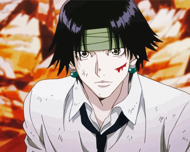 Chrollo Lucilfer Character paint by numbers