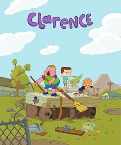 Clarence Animated Series paint by numbers