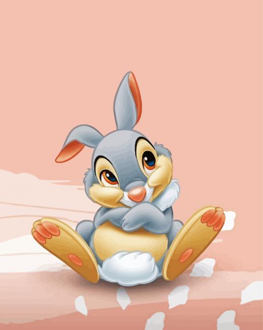 Disney Rabbit Thumper paint by numbers