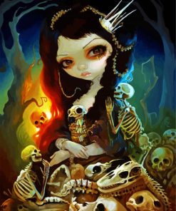 Fairy The Art Jasmine Becket Griffit paint by numbersh Strangeling