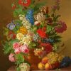 Flowerpiece Art paint by numbers