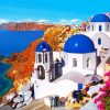 Fantastic Thira City paint by numbers