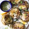 Grilled Artichokes paint by numbers
