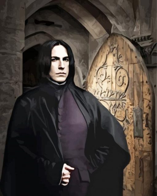 Fantasy Severus Snape paint by numbers