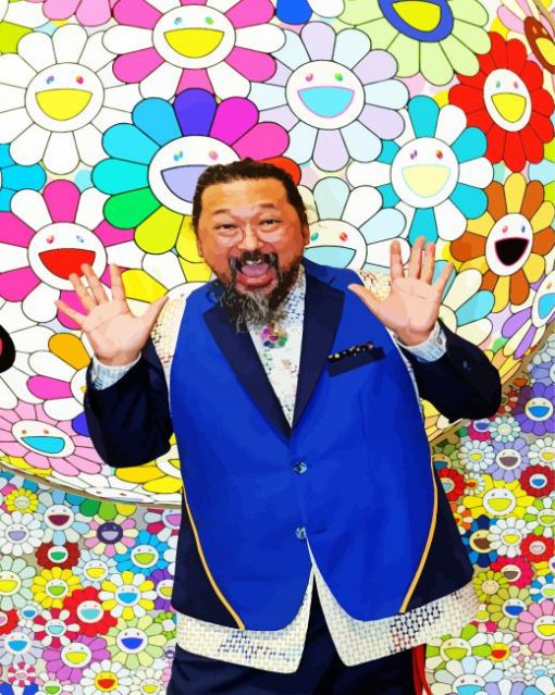 Haruki Murakami paint by numbers
