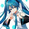 Hatsune Miku paint by numbers