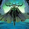The Goddess Hela paint by numbers