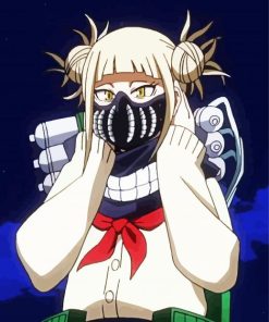 Himiko Toga Anime Girl paint by numbers