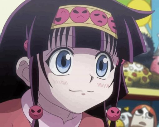 Alluka Anime Character paint by numbers
