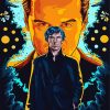 Illustration Sherlock Poster paint by numbers