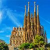 La Sagrada Família paint by numbers