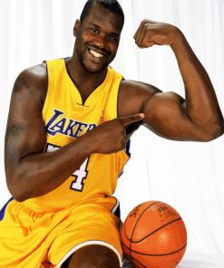 Shaquille O'Neal Basketball Player paint by numbers