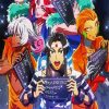 Nanbaka Anime Characters paint by numbers