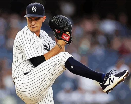 New York Yankees Player paint by numbers