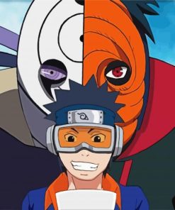 Obito Uchiha Character paint by numbers