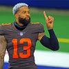 Odell Beckham Jr Professional Player paint by numbers