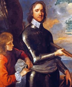 English General Oliver Cromwell paint by numbers