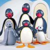 Pingu Animation paint by numbers