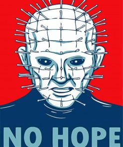 Pinhead Illustration paint by numbers
