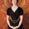 Portrait Of Isabella Stewart Gardner paintt by numbers