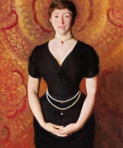Portrait Of Isabella Stewart Gardner paintt by numbers