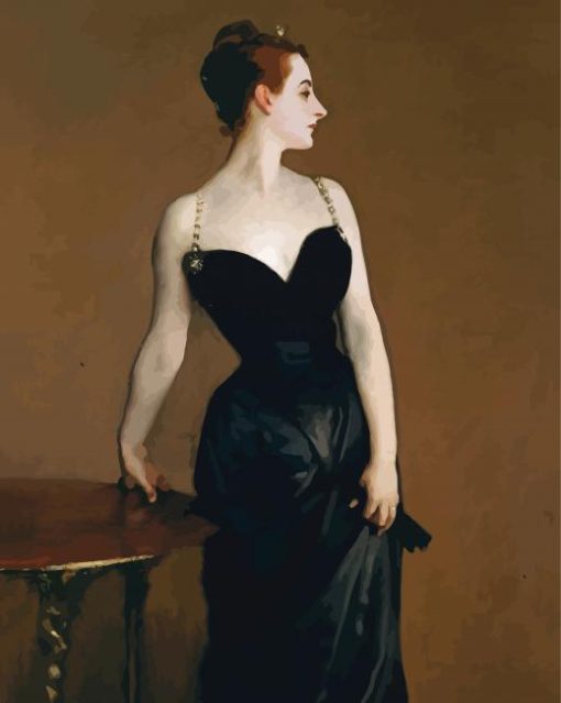 Portrait Of Madame X Art paint by numbers