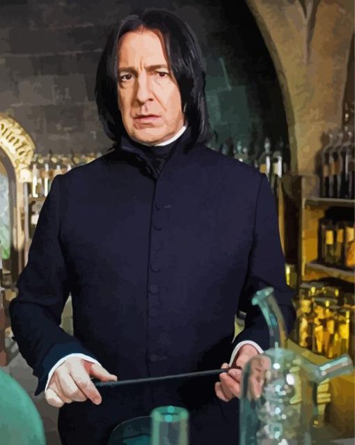 Aesthetic Professor Severus paint by numbers
