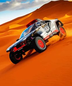 Rally Desert Car paint by numbers