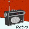 Aesthetic Retro Radio paint by numbers