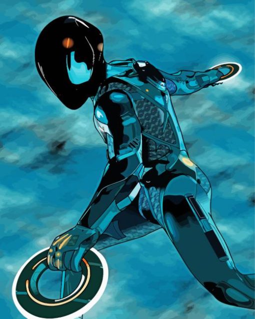 Rinzler Character paint by numbers