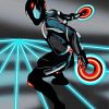 Rinzler Tron Character paint by number
