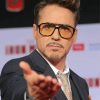 Robert Downey Jr Actor paint by numbers