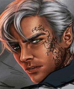 Rowan Whitethorn paint by numbers