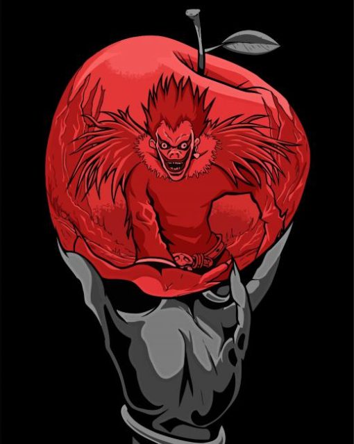 Ryuk Apple paint by numbers