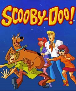 Scooby Doo Where Are You paint by numbers