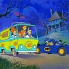 Scooby Doo Meets Batman paint by numbers