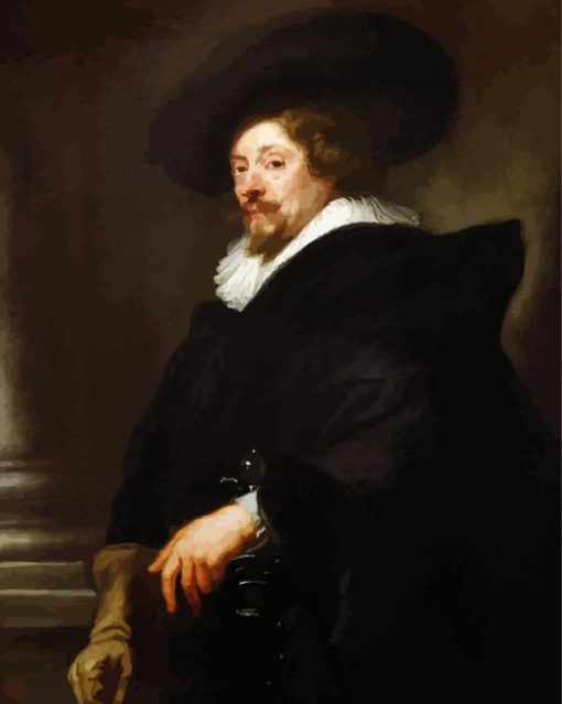 Self Portrait Rubens paint byb numbers