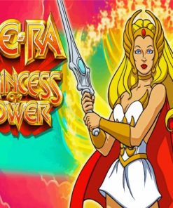 She Ra And Princesses Of Power paint by numbers