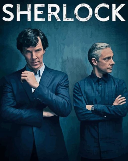 Sherlock British Series paint by numbers