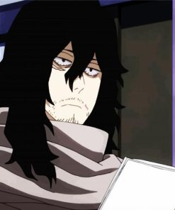 Shota Aizawa With Papers paint by numbers