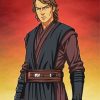Skywalker Character Illustration paint by numbers