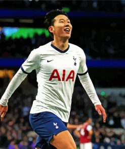 Son Heung Min Sonaldo paint by numbers