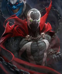The Fictional Character Spawn paint by numbers