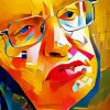 Stephen Hawking Art paint by numbers