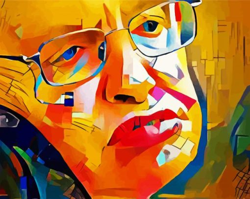 Stephen Hawking Art paint by numbers